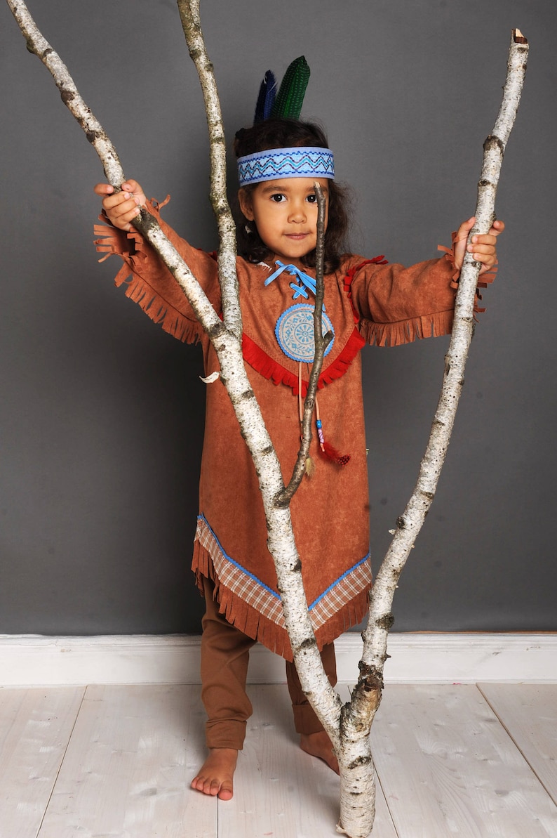 red indian squaw costume