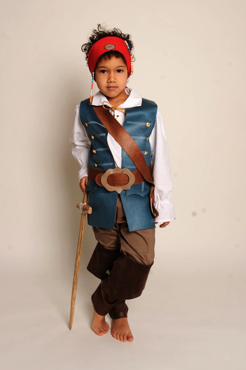 Pirate Vest Pirate Costume Children Vest Vest for Pirate | Etsy