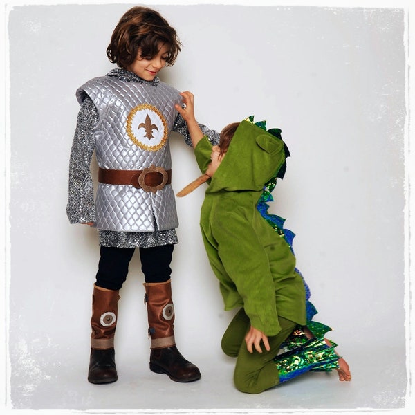 Chain Mail + Hood to the Knight 4-9 years Knight Costume, Halloween, Children Costume, Children's Chain Shirt, Knight Shirt, Knight Costume