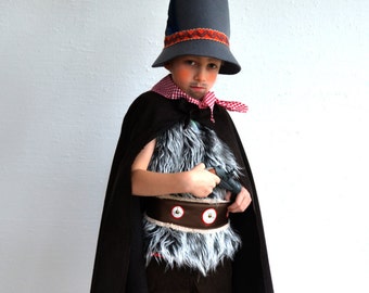 Robber / Bandit / Raiders 4-9 years , Seppel , Hotzenplotz , goatherd Peter, halloween, halloween costume, kids costume, bandit, robber,