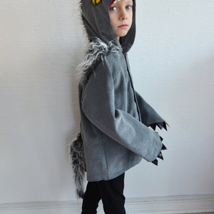 items of the Wolf costume, werewolf, dog, kids costume, Halloween image 4