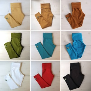 Leggings pants, costume pants in different Leggings, costume trousers, leggings, pants, children pants, various colors, colorful trousers, image 1