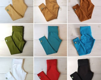 Leggings pants, costume pants in different Leggings, costume trousers, leggings, pants, children pants, various colors, colorful trousers,