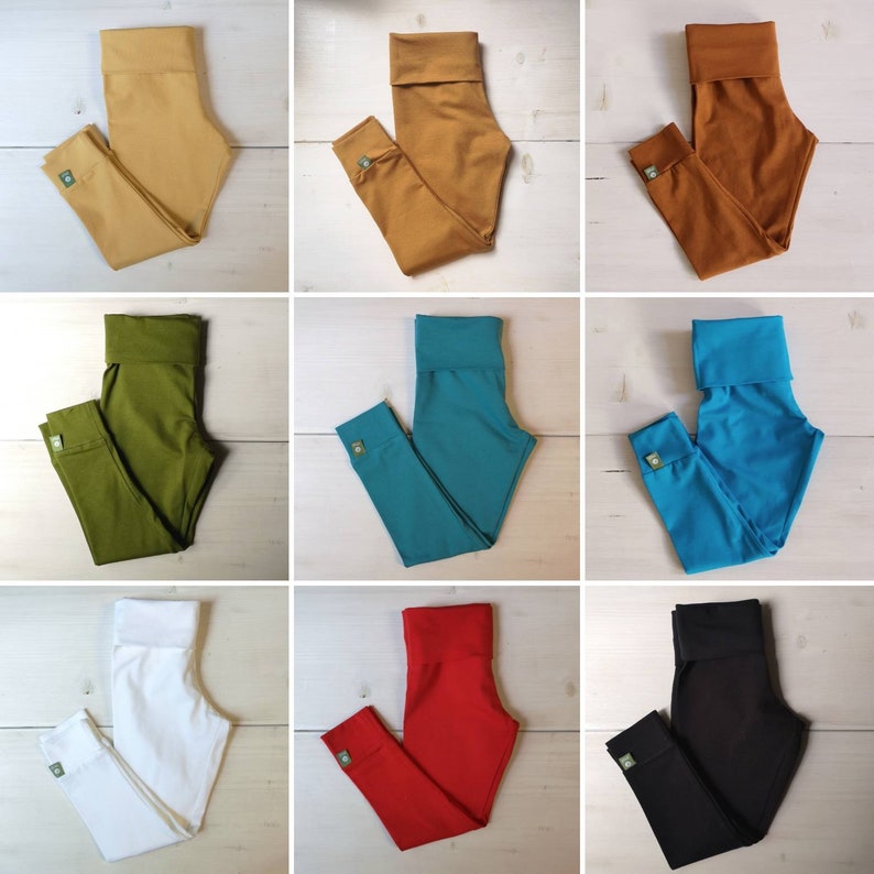 Leggings pants, costume pants in different Leggings, costume trousers, leggings, pants, children pants, various colors, colorful trousers, image 1