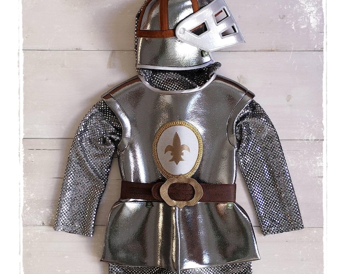 Chain Mail + Hood to the Knight 4-9 years Knight Costume, Halloween, Children Costume, Children's Chain Shirt, Knight Shirt, Knight Costume