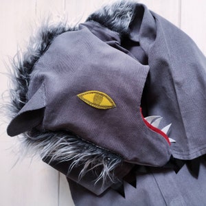 Wolf, Einzelteile zum Wolfkostüm, Werwolf, Hund, Kinderkostüm, Hund, Karneval, Fasching, Verkleidung, Kinderkarneval, Jecken, Bild 10