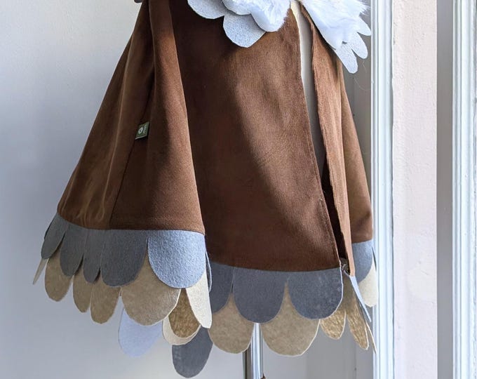 Eulenkostüm Cape, Vogelkostüm