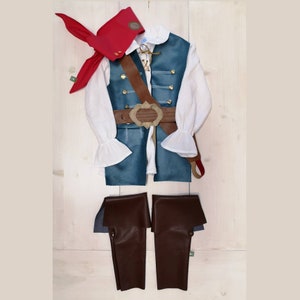 Pirate, Musketeer, Pirate Costume, Pirate Child Costume, Mozart, Rococo, Baroque, Costume, Children's Carnival Costume, Children's Pirate image 7