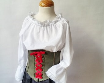 Fille De Pirate, Costume De Pirate, Costume Des Enfants, Mariée De Pirate, Halloween, Déguisement, Jupe De Filles, Costume De Pirate