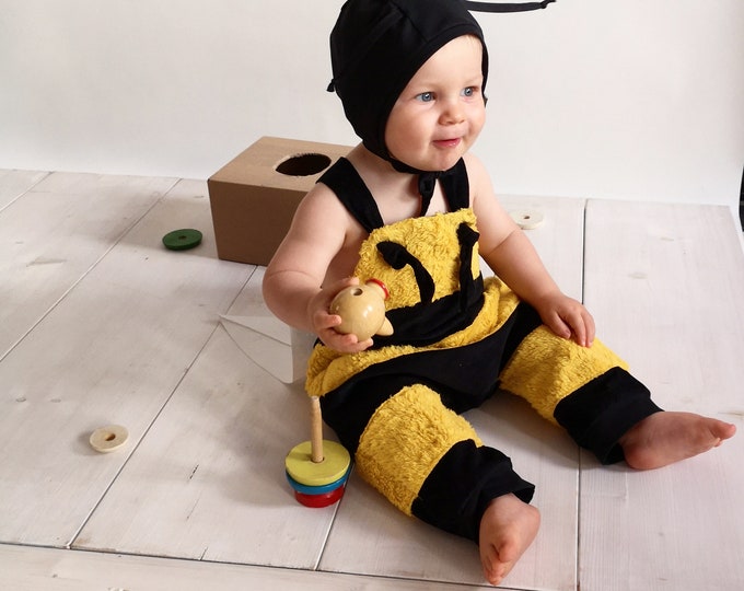 Mini-maii, baby SET, pants + hat, baby pants, dungarees, kids costume, baby costume,unicorn,lamb, deer,lion,bee,dragon,tiger,hedgehog,rabbit