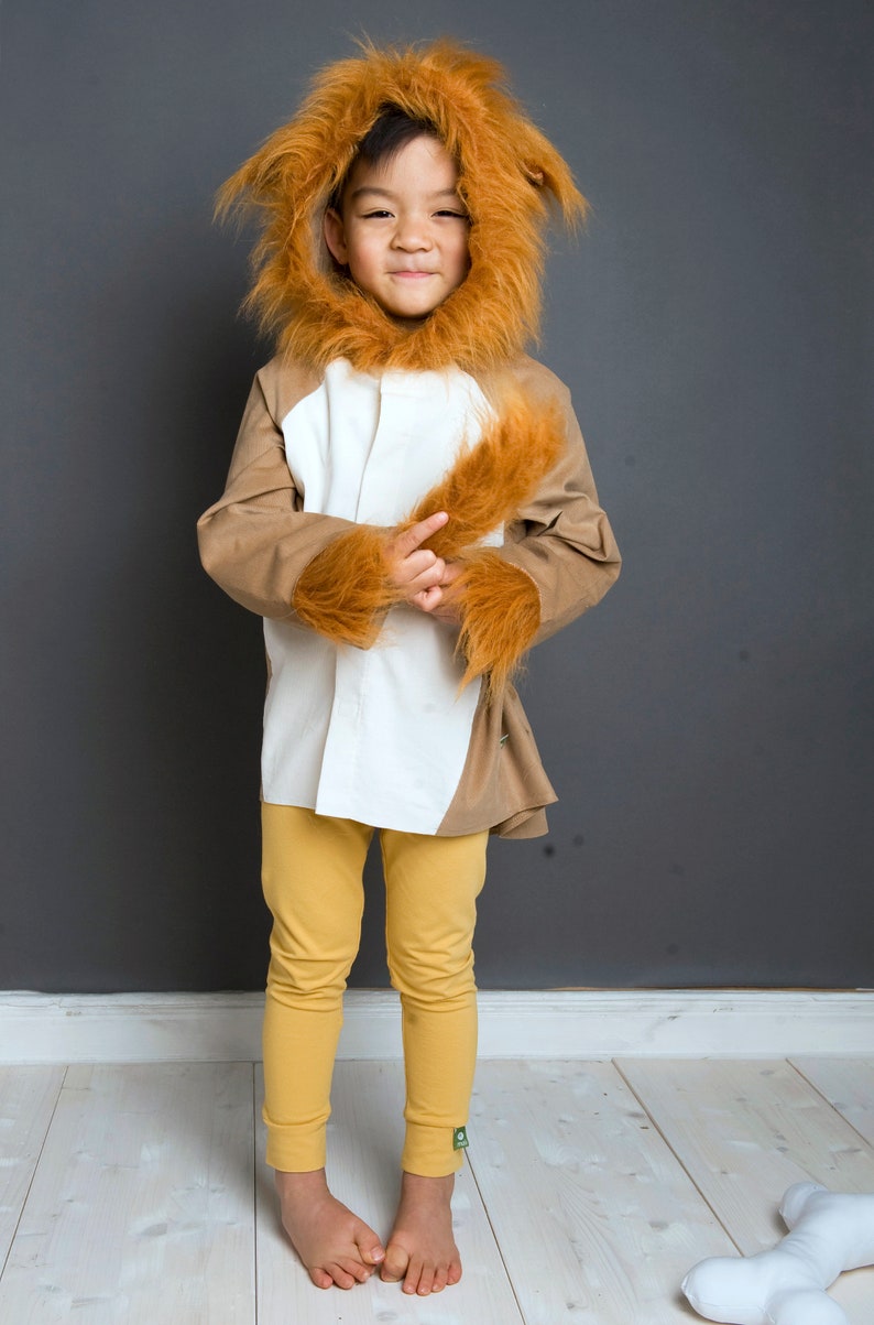 Lion, mane, Kids Costume Lion, Lion Costume, Kids Costume, Carnival Costume, Disguise, Lion Costume, Halloween, Halloween Costume, boys image 2