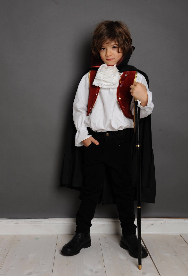 Dracula Costume, Vampire,Dracula, Vampire, Dracula Costume, Kids Costume, Halloween, Halloween Costume, Vampire Costume for Kids, halloween image 1