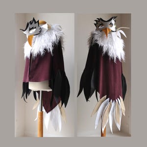 Eagle, bird of prey, Cockatoo, Halloween, Halloween Costume, Colorful Bird, Costume for Kids, Children Costume Bird, image 4