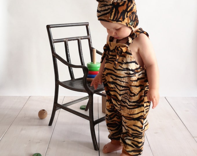 Mini-maii, baby SET, pants + hat, baby pants, dungarees, kids costume, baby costume,unicorn,lamb, deer,lion,bee,dragon,tiger,hedgehog,rabbit