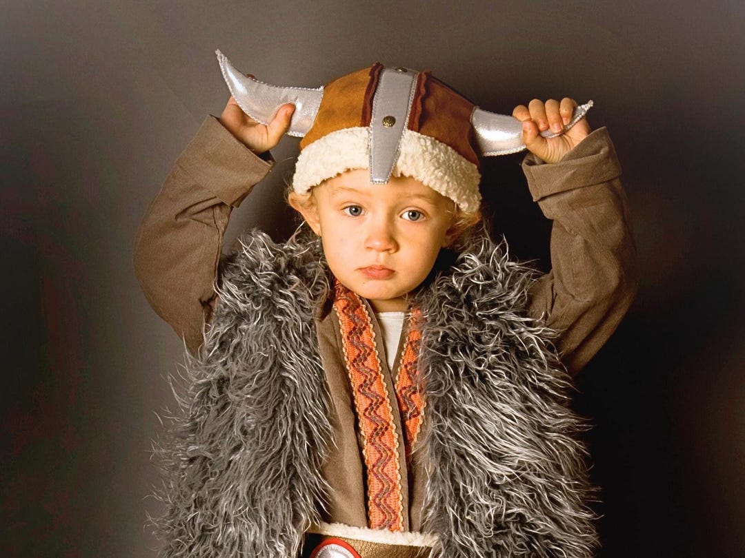 Costume Viking Baby Stuff Viking Baby Hat, Baby Viking Helmet