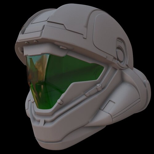 Achilles Helmet Halo Cosplay STL Digital Model 3D Print | Etsy