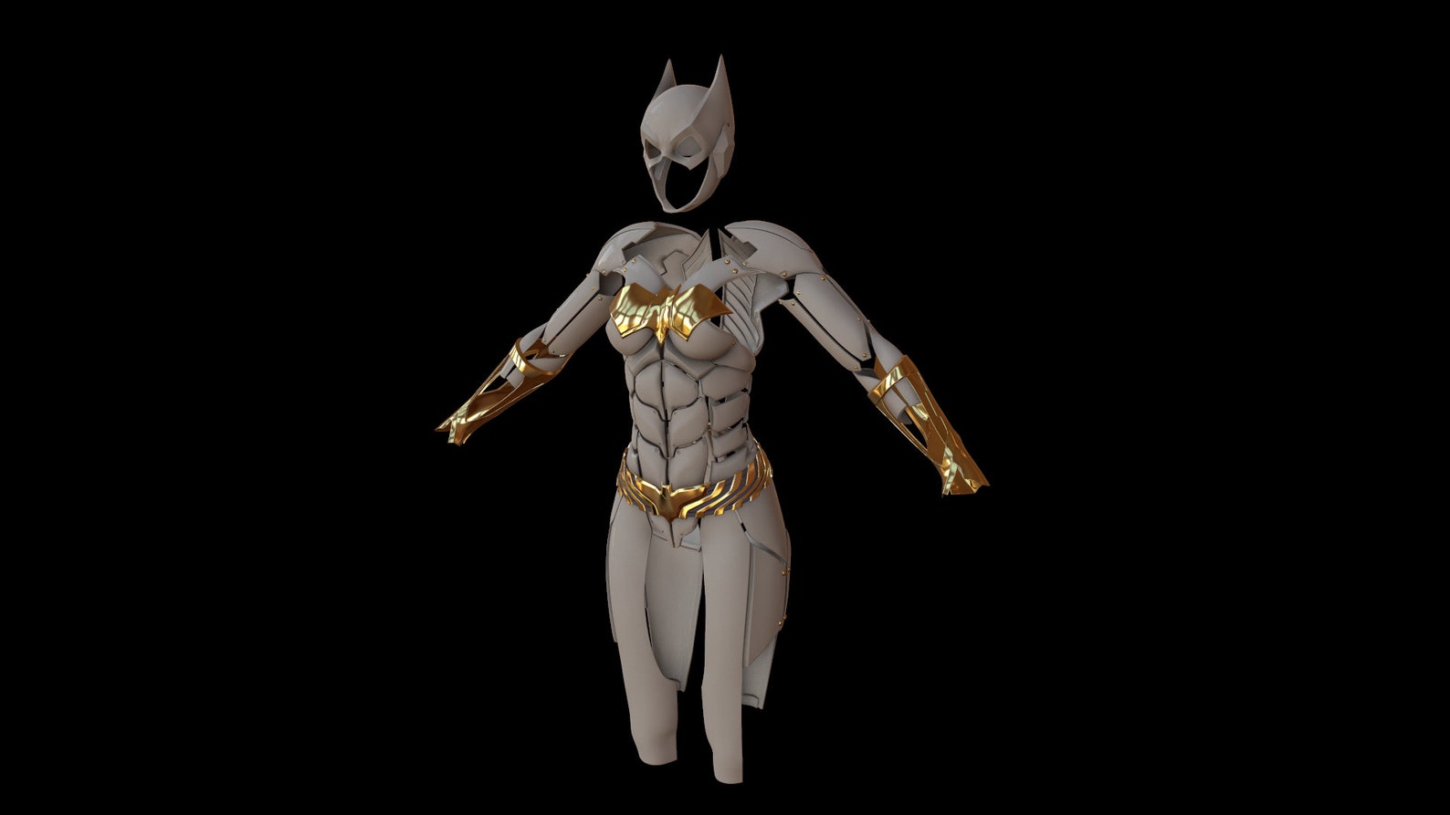 Batgirl Armor 3d Print | Etsy