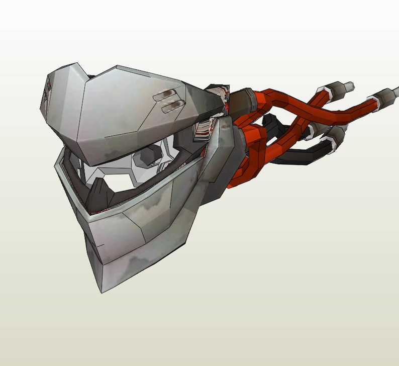 Genji Blackwatch Pepakura Genji Blackwatch Pepakura