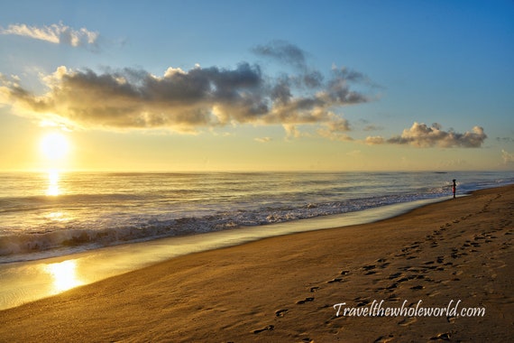 Outer Banks North Carolina Beach Photography Sunrise Print Etsy