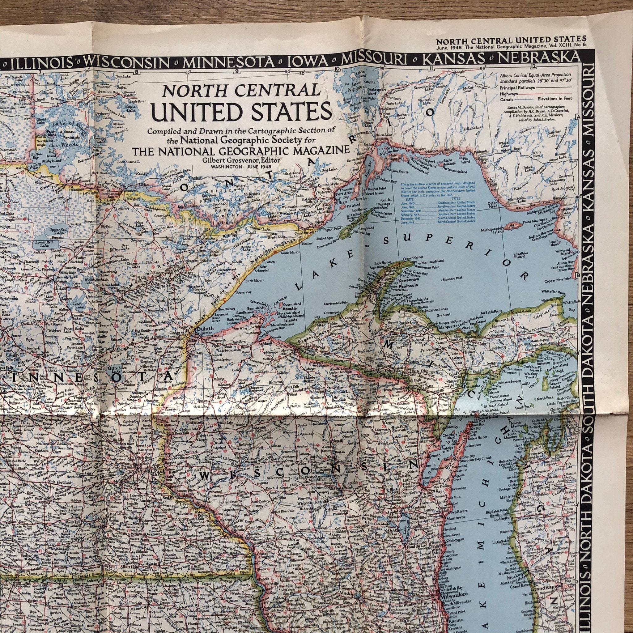 Vintage 1948 National Geographic - Il Fullxfull.2516105134 Iy9e 