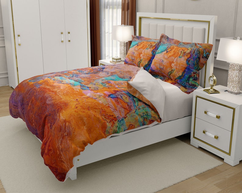 Abstract Art Duvet Cover King Duvet Cover Queen Duvet Cover - Etsy