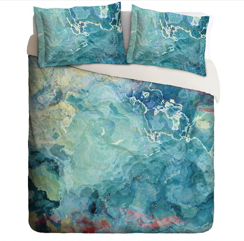 Duvet Cover With Abstract Art King Or Queen Image 0