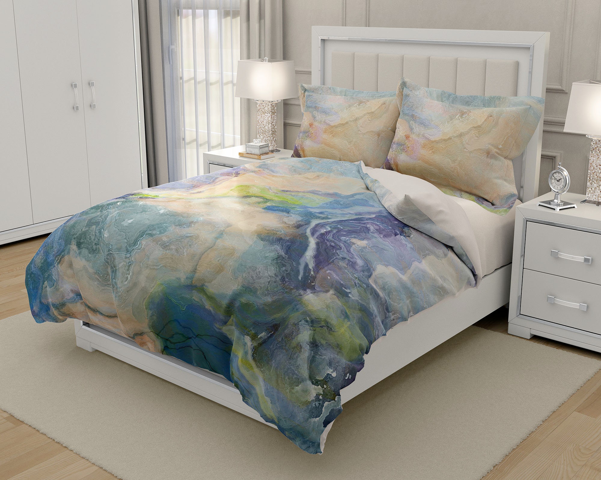 Abstract Art Duvet Cover King Duvet Cover Queen Duvet Cover - Etsy