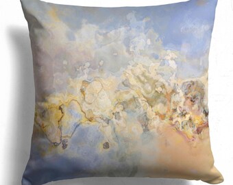Abstract Art Pillow Cover: Decorative Throw Cushion - Whisper
