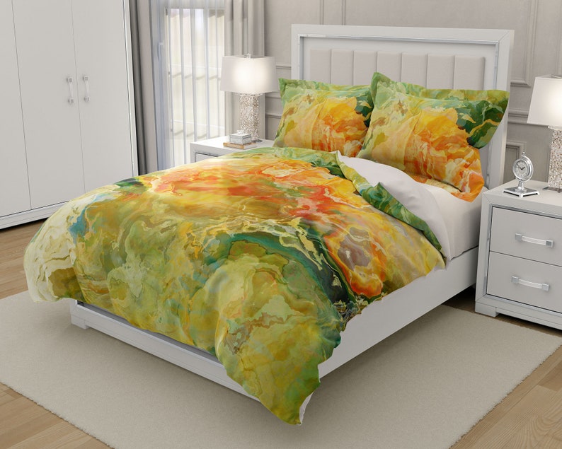 Abstract Art Duvet Cover King Duvet Cover or Queen Duvet Etsy