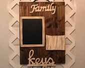 Farmhouse Kitchen Decor - Command Center - Message Board Organizer - Message Center - Mail Organizer - Kitchen Organizer - Family Gift