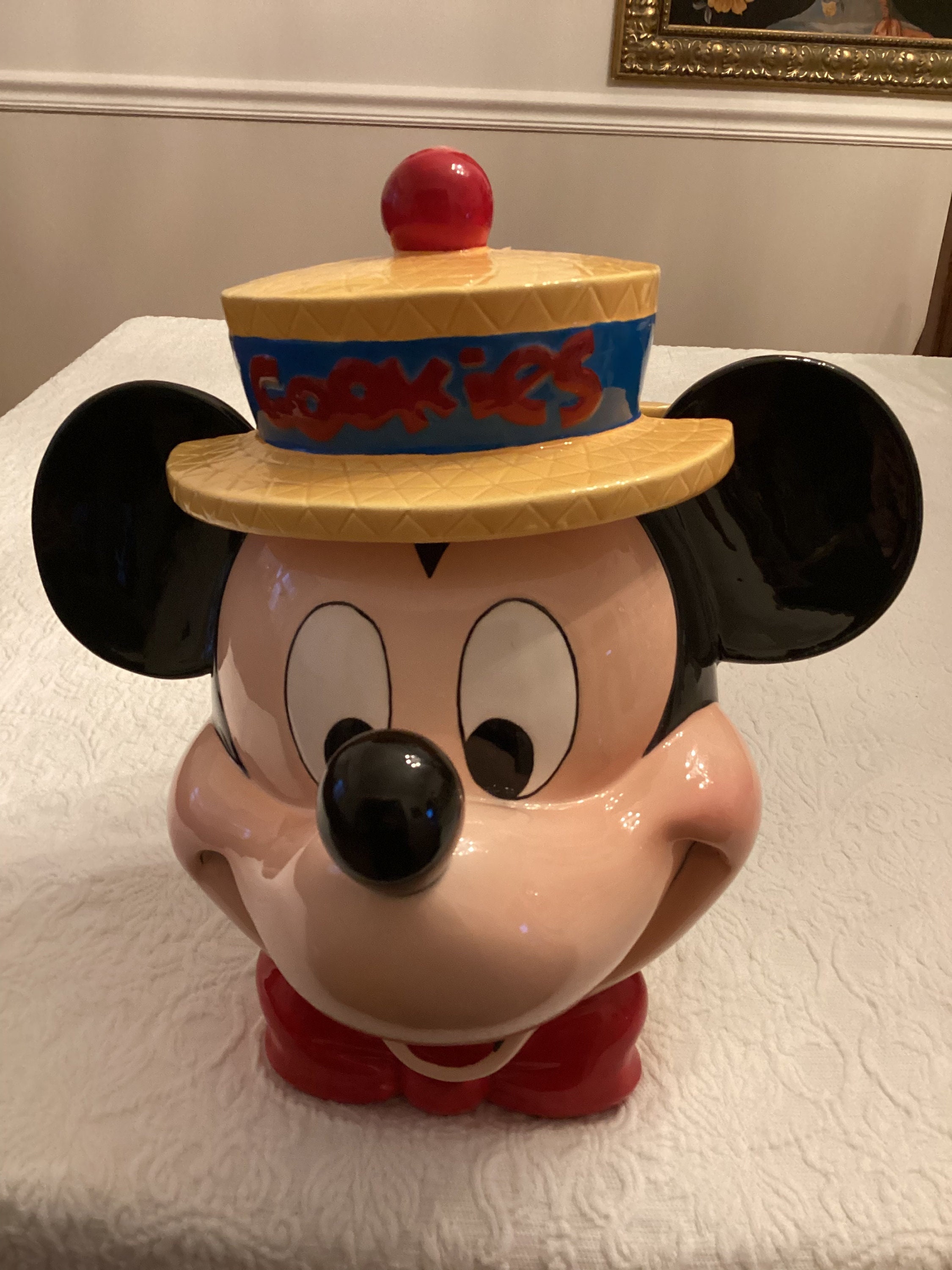 Mickey Mouse Cookie Jar By Treasure Craft/Disney Co - household items - by  owner - housewares sale - craigslist