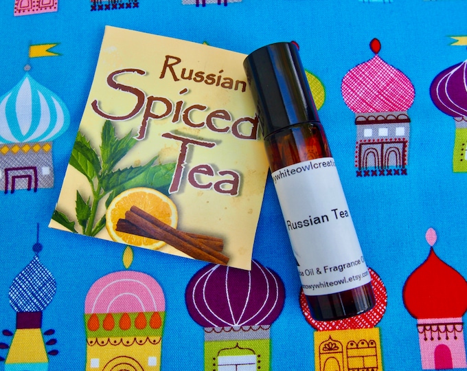 Russian Tea Perfume Oil Black Tea, Orange, Apple, Cinnamon, Clove ...
