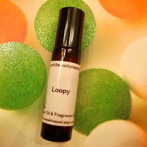 Loopy Perfume -marshmallow, orange, strawberry-cereal perfume-indie perfume-rollerball perfume
