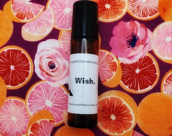 Wish Perfume Oil- mango, rice flower, coconut sorbet, pineapple, -rollerball perfume