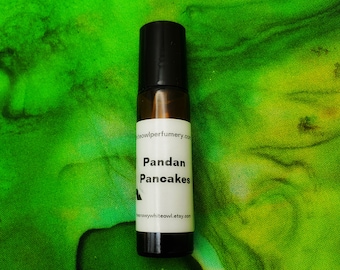 Pandan Pancakes Perfume: Coconut Milk & Cream Rollerball