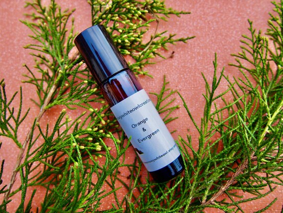 Buy Orange Evergreen Perfume Oil pine Citrus Green Amber