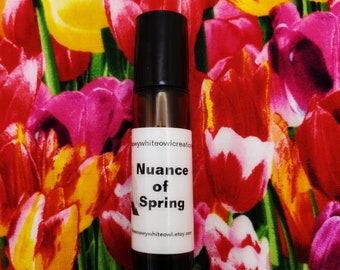 Nuance of Spring Perfume, Tulips, Marshmallow, Hot Cross Buns, Fresh Grass-Rollerball