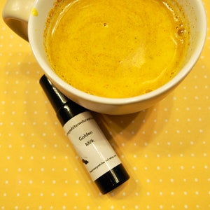 Golden Milk Perfume- cardamom, coconut milk, turmeric - rollerball perfume