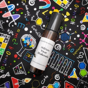 ISOlate Your Molecule Perfume- ISO E Supra, amber accord, black pepper-rollerball perfume