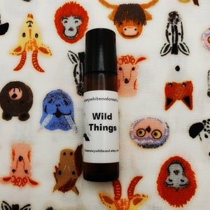 Wild Things Perfume- strawberry white chocolate mochi, coconut buttercream, cotton candy - rollerball perfume