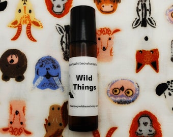 Wild Things Perfume- strawberry white chocolate mochi, coconut buttercream, cotton candy - rollerball perfume