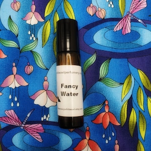 Fancy Water Perfume Oil-cucumber, lime, lemon, mineral water, green tea-indie perfume-gourmand-water inspired