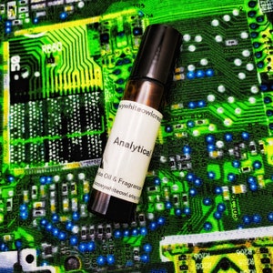Analytical Perfume Oil- pumpkin pie, coconut, spices, caramel, vanilla- indie perfume-rollerball perfume