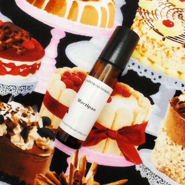 Marzipan Perfume-almond, marshmallow, milk, honey -rollerball perfume