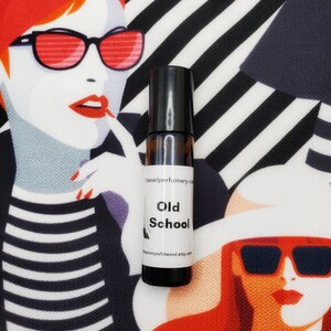 Old School Perfume Oil- soft musk, root beer float, whipped cream, suntan lotion, pink bubblegum- indie perfume- rollerball perfume