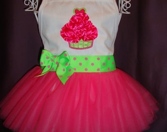Cupcake Rosette Applique