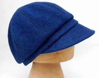 Workwear cap in Indigo cotton, ZUTerin