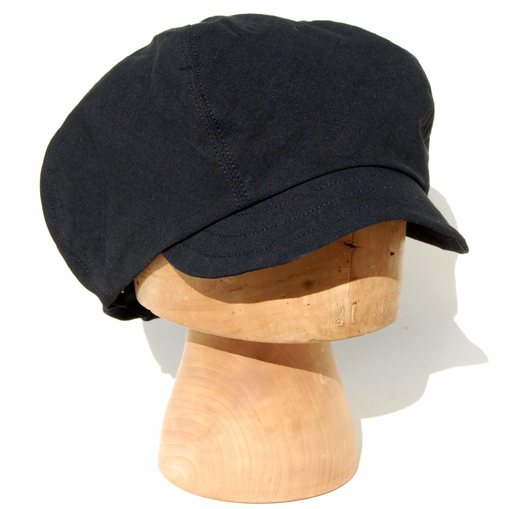 Japanese Black Cotton-linen Mikkuso Cloth Cotton Cap, by Zuthats