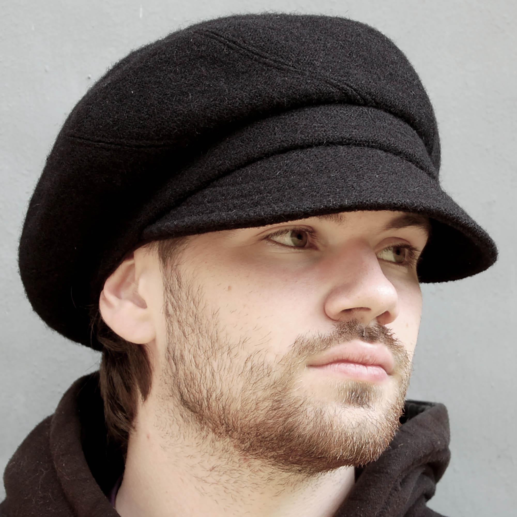 RRL × HARRISTWEED NEWSBOY CAP キャスケット Handmade Harris Tweed 8 Piece Swirl Cap Zutirina - Etsy