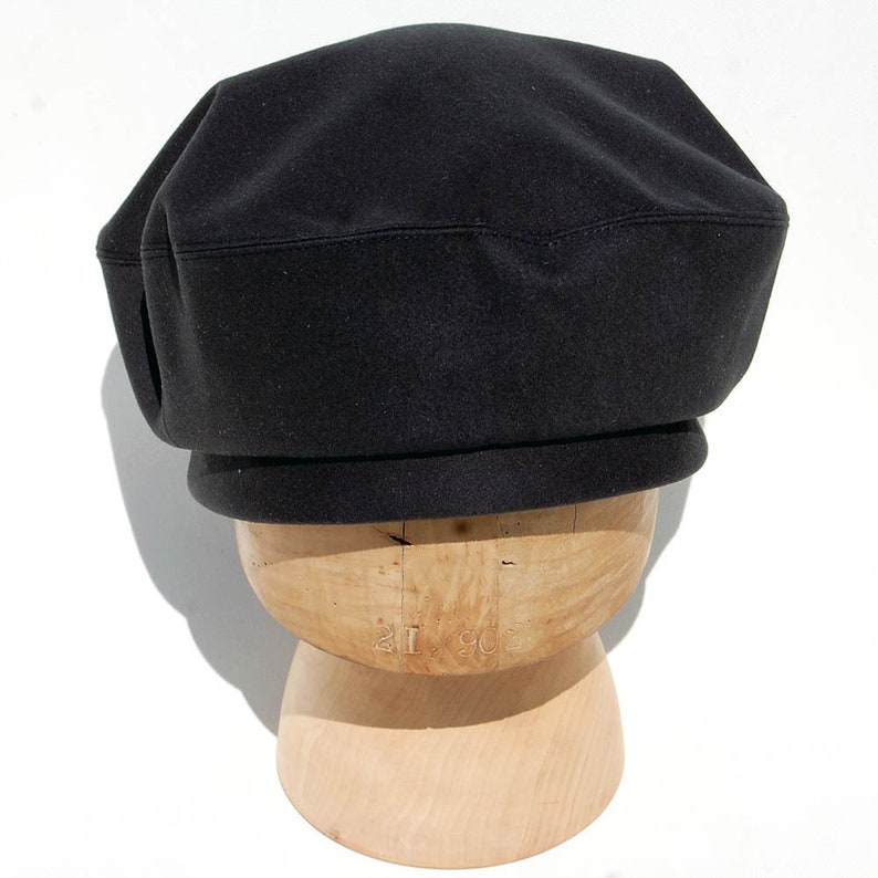 Workwear Beret French Beret Black Hat 21st Birthday Gift - Etsy